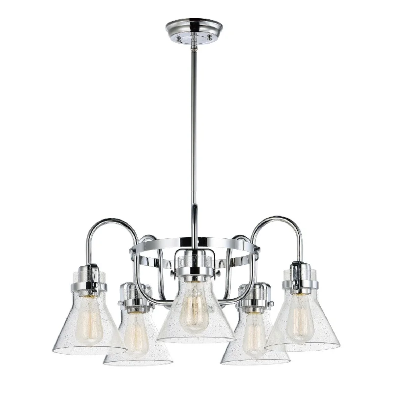 Chandeliers with Metal Frames in Copper FinishSeafarer LED Chandelier