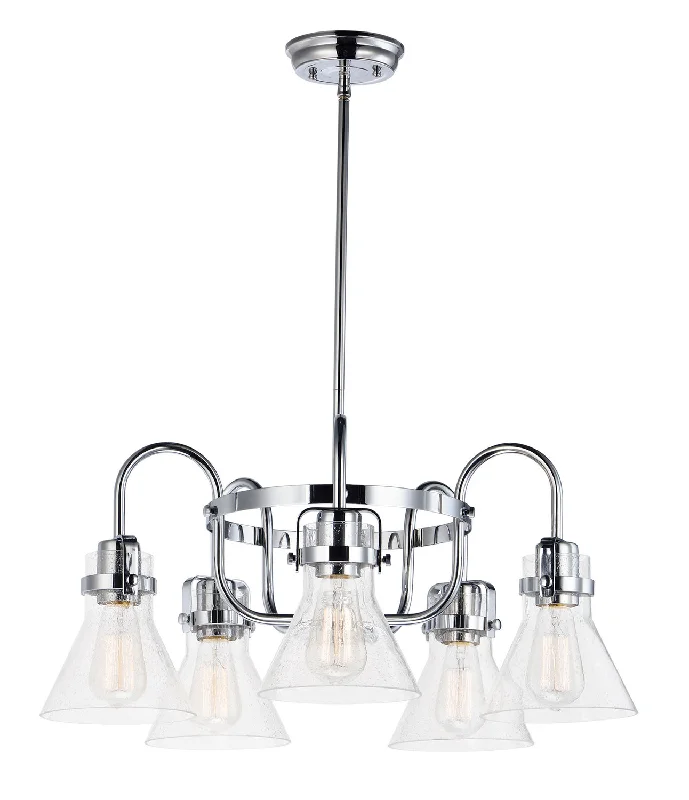 Chandeliers with Colored Glass for a Splash of ColorSeafarer Chandelier
