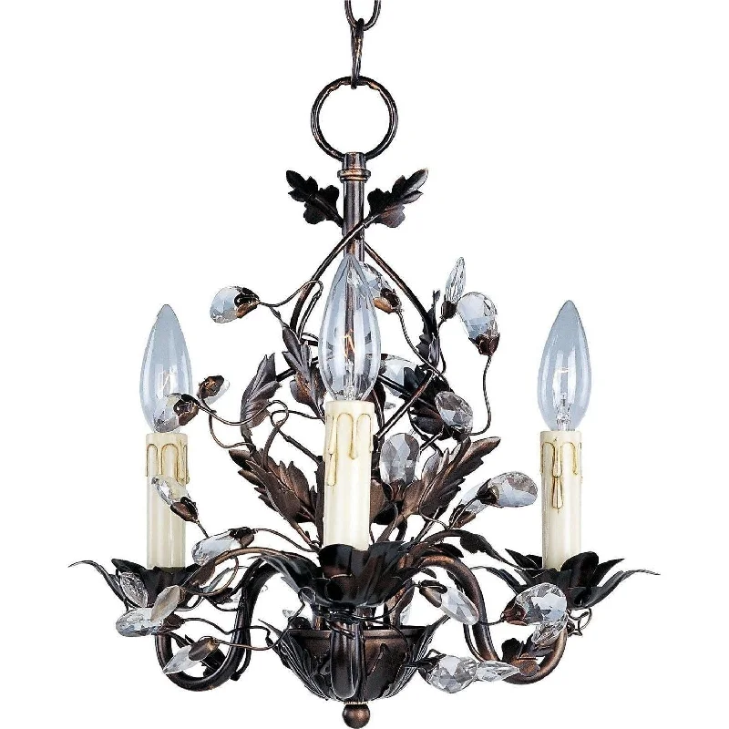 Chandeliers with Metal Frames in Copper FinishElegante Chandelier