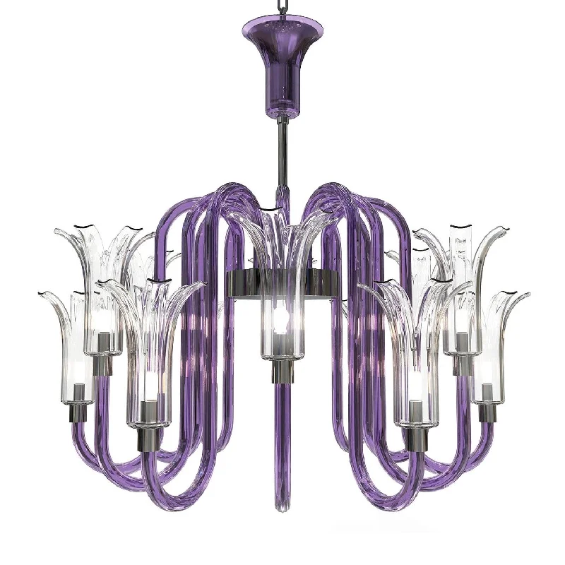 Chandeliers with Metal Frames in Black FinishMichelangelo Chandelier Up | Piumati Chandeliers with Metal Frames in Black FinishMichelangelo Chandelier Up | Piumati