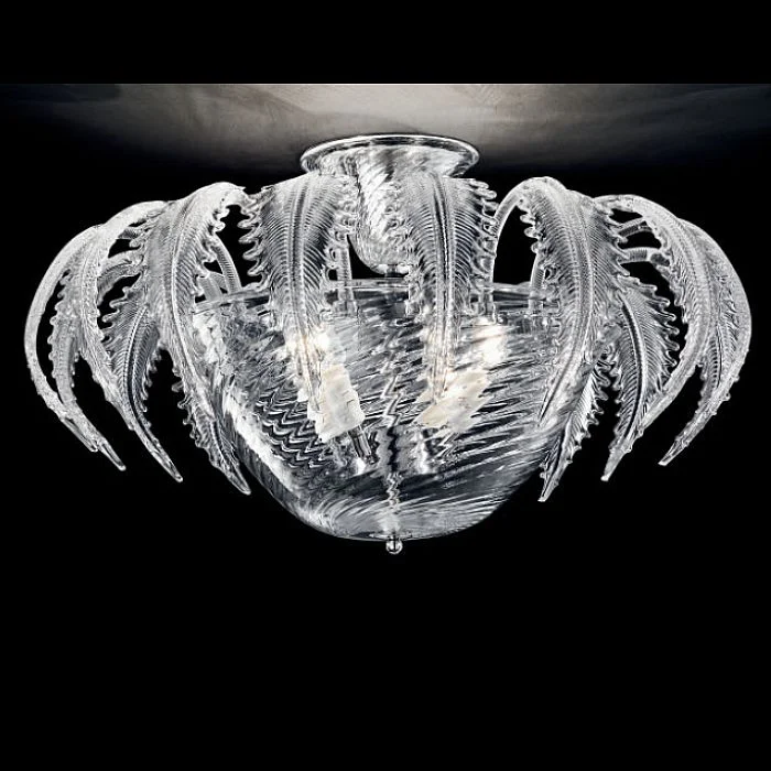 Chandeliers for Living Rooms to Create a Focal PointMurano Glass Ceiling Light Fitting With Decorative Leaf Detail Chandeliers for Living Rooms to Create a Focal PointMurano Glass Ceiling Light Fitting With Decorative Leaf Detail