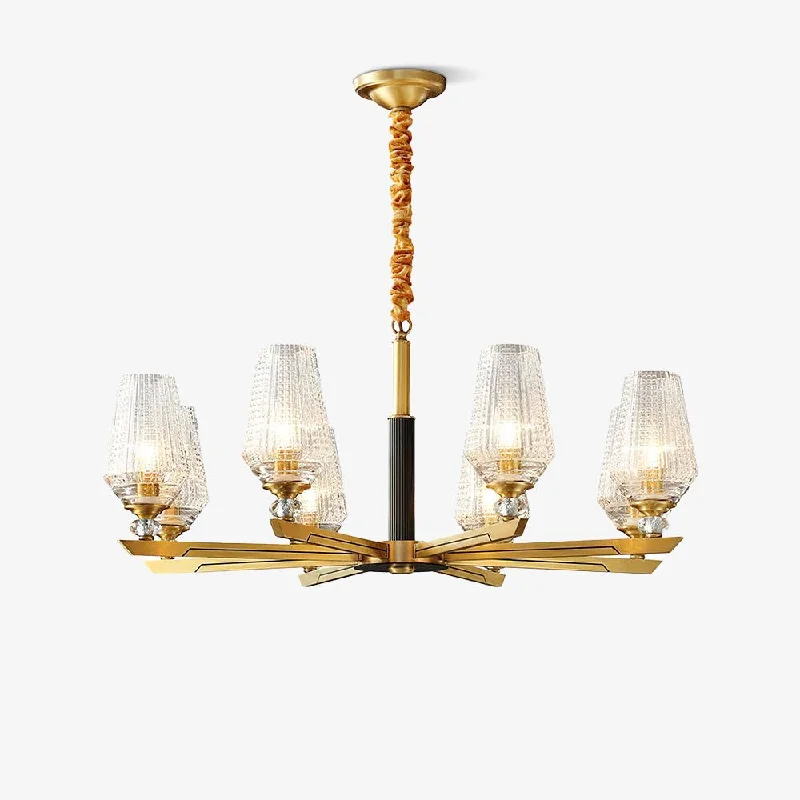 Mini Chandeliers for Adding Charm to Small SpacesOrrefors Brass Chandelier