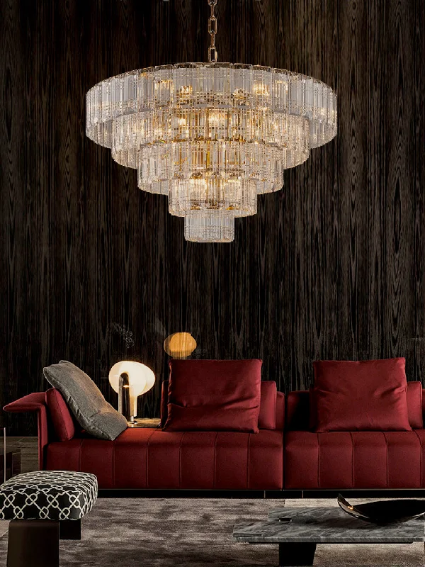 Chandeliers with Venetian Glass for a Luxurious LookPerth 80cm Chandelier