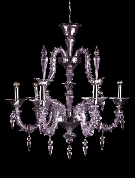 Bohemian - Style Beaded Chandeliers for Eclectic DecorPurple Rezzonico Chandelier Bohemian - Style Beaded Chandeliers for Eclectic DecorPurple Rezzonico Chandelier
