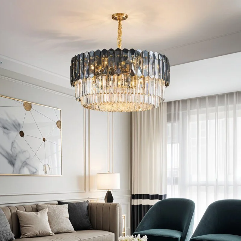 Chandeliers with Metal Frames in Copper FinishQadisa Chandelier