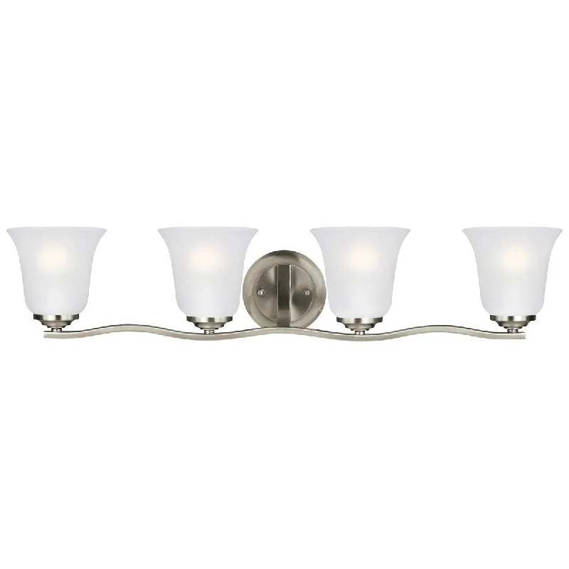 Modern Crystal Chandeliers for Contemporary HomesSea Gull Lighting Emmons Four Light Wall Bath Chandelier Modern Crystal Chandeliers for Contemporary HomesSea Gull Lighting Emmons Four Light Wall Bath Chandelier