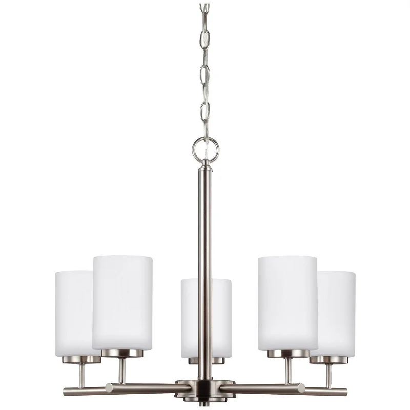 Victorian - Inspired Chandeliers with Ornate DetailsSea Gull Lighting Oslo Contemporary Five Light Chandelier Victorian - Inspired Chandeliers with Ornate DetailsSea Gull Lighting Oslo Contemporary Five Light Chandelier