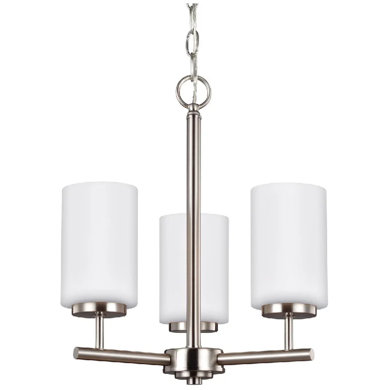 Chandeliers with Murano Glass for a High - End Artistic TouchSea Gull Lighting Oslo Contemporary Three Light Chandelier Chandeliers with Murano Glass for a High - End Artistic TouchSea Gull Lighting Oslo Contemporary Three Light Chandelier