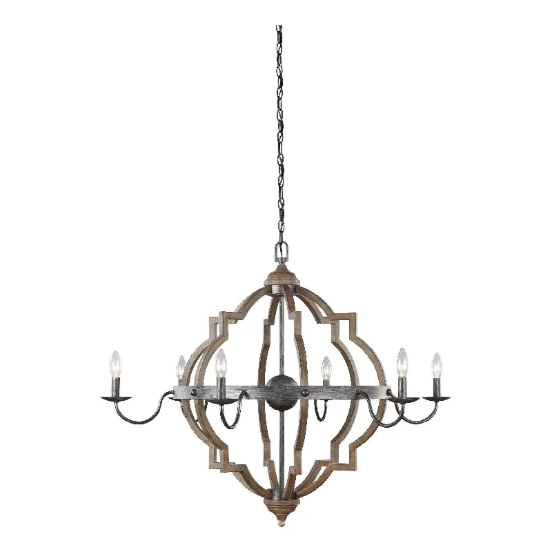 Chandeliers with Metal Frames in Bronze FinishSocorro Chandelier