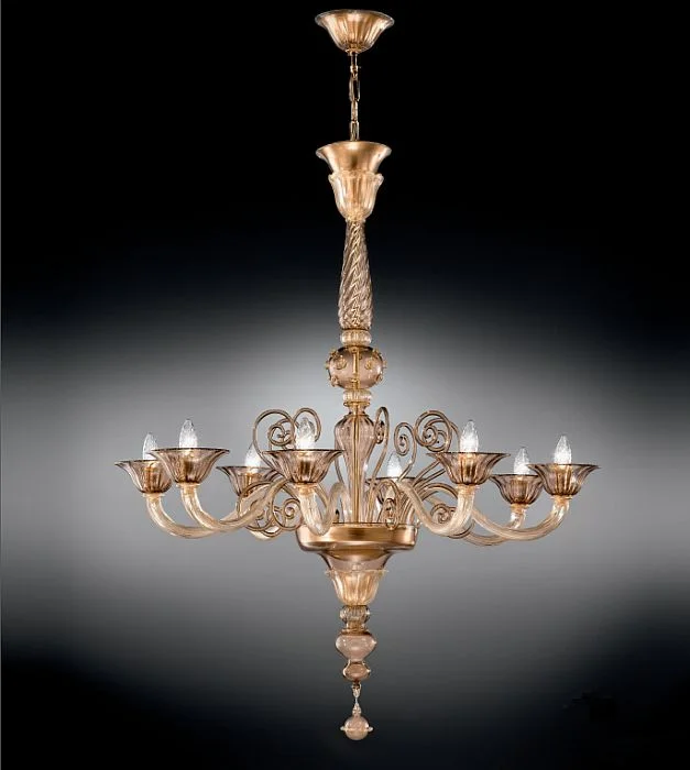 Chandeliers with Multiple Lights for Maximum IlluminationElegant Modern Smoked Murano Glass Chandelier With 8 Or 6 Lights Chandeliers with Multiple Lights for Maximum IlluminationElegant Modern Smoked Murano Glass Chandelier With 8 Or 6 Lights