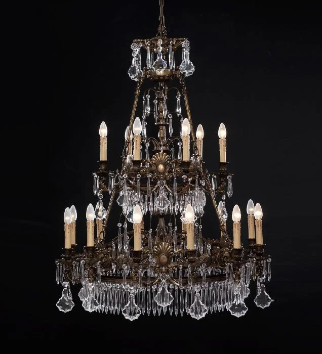 Chandeliers with Pendant Lights for a Stylish LookSpectacular 18 Light Crystal And Brass Chandelier Chandeliers with Pendant Lights for a Stylish LookSpectacular 18 Light Crystal And Brass Chandelier