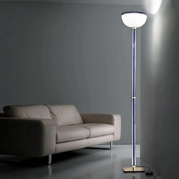 Chandeliers with Clear Crystal for a Sparkling EffectThe Tolboi Art Deco Floor Light From Venini In 4 Colours Chandeliers with Clear Crystal for a Sparkling EffectThe Tolboi Art Deco Floor Light From Venini In 4 Colours