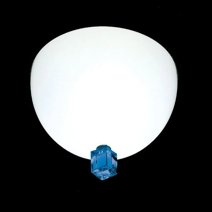 Small Chandeliers for Compact RoomsThe Victor Milky White Murano Glass Flush Light From Venini Small Chandeliers for Compact RoomsThe Victor Milky White Murano Glass Flush Light From Venini
