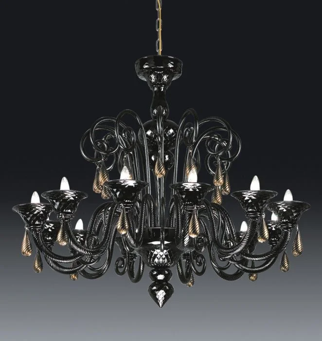 Oversized Chandeliers as a Statement Piece in Living RoomsTwelve Arm Black Chandelier Oversized Chandeliers as a Statement Piece in Living RoomsTwelve Arm Black Chandelier