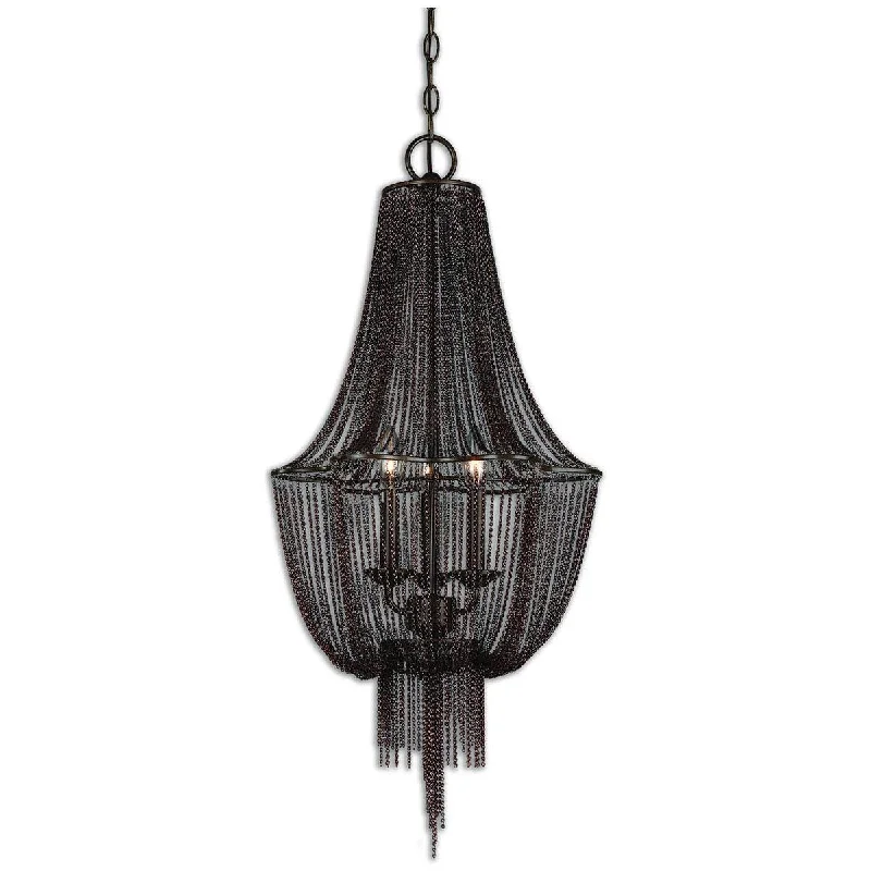 Chandeliers with Multiple Lights for Maximum IlluminationUttermost Lezzeno 3 Chandelier Chandeliers with Multiple Lights for Maximum IlluminationUttermost Lezzeno 3 Chandelier