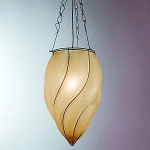 Chandeliers with Metal Frames in Bronze FinishVenetian Ceiling Light With Amber Scavo Glass Diffuser Chandeliers with Metal Frames in Bronze FinishVenetian Ceiling Light With Amber Scavo Glass Diffuser