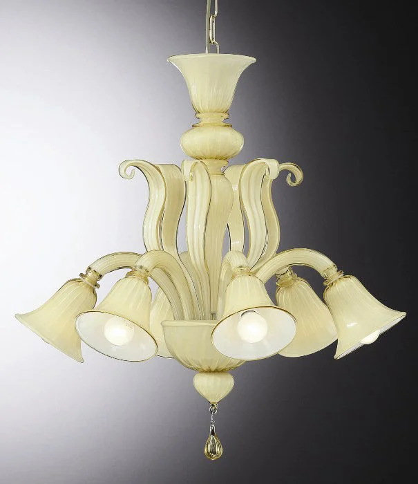 Chandeliers with Sputnik - Style Design for a Futuristic VibeWhite And Amber Italian Chandelier Chandeliers with Sputnik - Style Design for a Futuristic VibeWhite And Amber Italian Chandelier