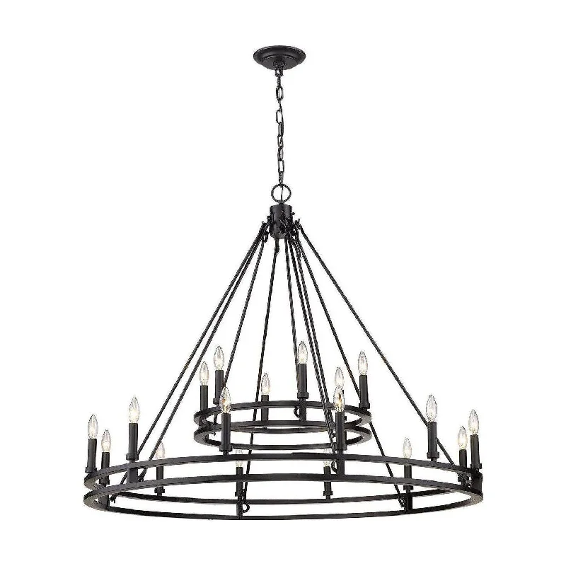 Chandeliers for High Ceilings to Fill Vertical SpaceDennison Chandelier