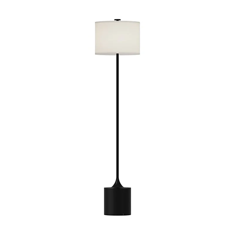 Metal Floor Lamp with a Matte Black Finish for a Sleek LookAlora Mood FL418761 Issa 1-lt 61" Tall Floor Lamp