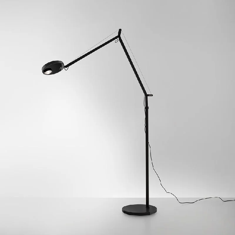 Metal Floor Lamp with a Matte Black Finish for a Sleek LookArtemide Demetra Professional Reading Light Metal Floor Lamp with a Matte Black Finish for a Sleek LookArtemide Demetra Professional Reading Light