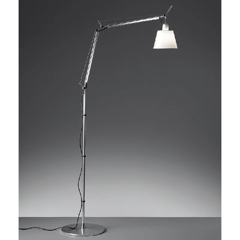 Industrial Style Floor Lamp with Exposed Bulbs for Loft ApartmentsArtemide Tolomeo Shade Floor Lamp Industrial Style Floor Lamp with Exposed Bulbs for Loft ApartmentsArtemide Tolomeo Shade Floor Lamp