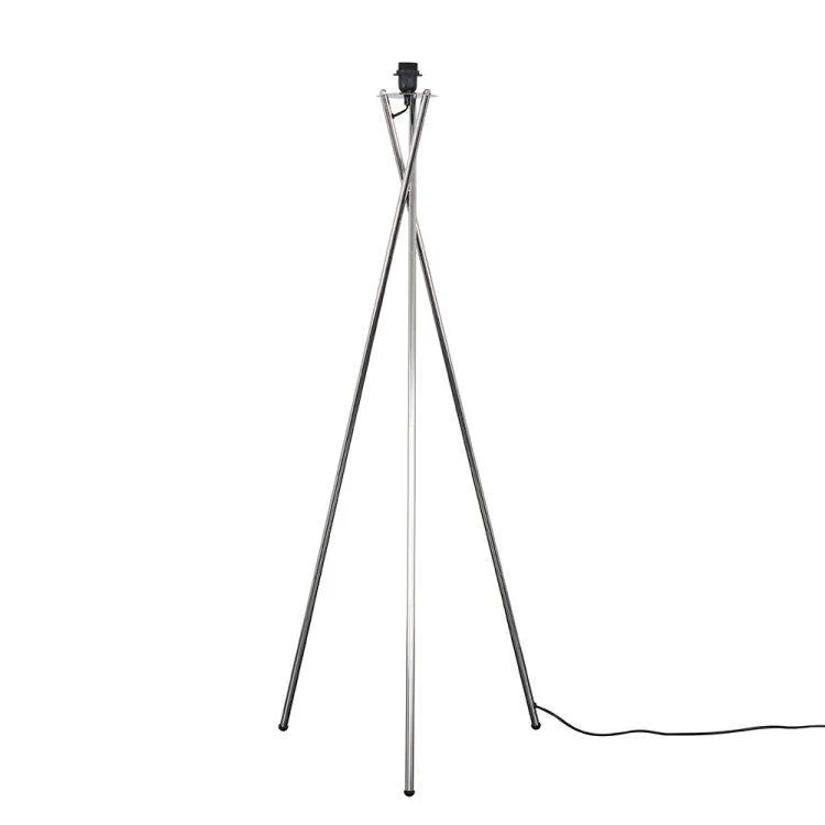 Rustic Farmhouse Style Floor Lamp for Cozy BedroomsCamden Tripod Floor Lamp Chrome