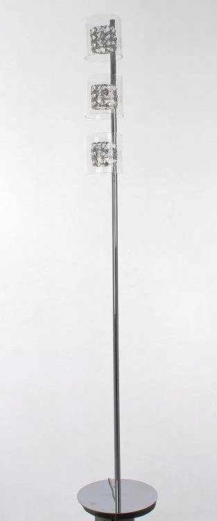 USB Charging Port Floor Lamp for Convenient Device ChargingCRYSTAL Sonja Floor Lamp Chrome USB Charging Port Floor Lamp for Convenient Device ChargingCRYSTAL Sonja Floor Lamp Chrome