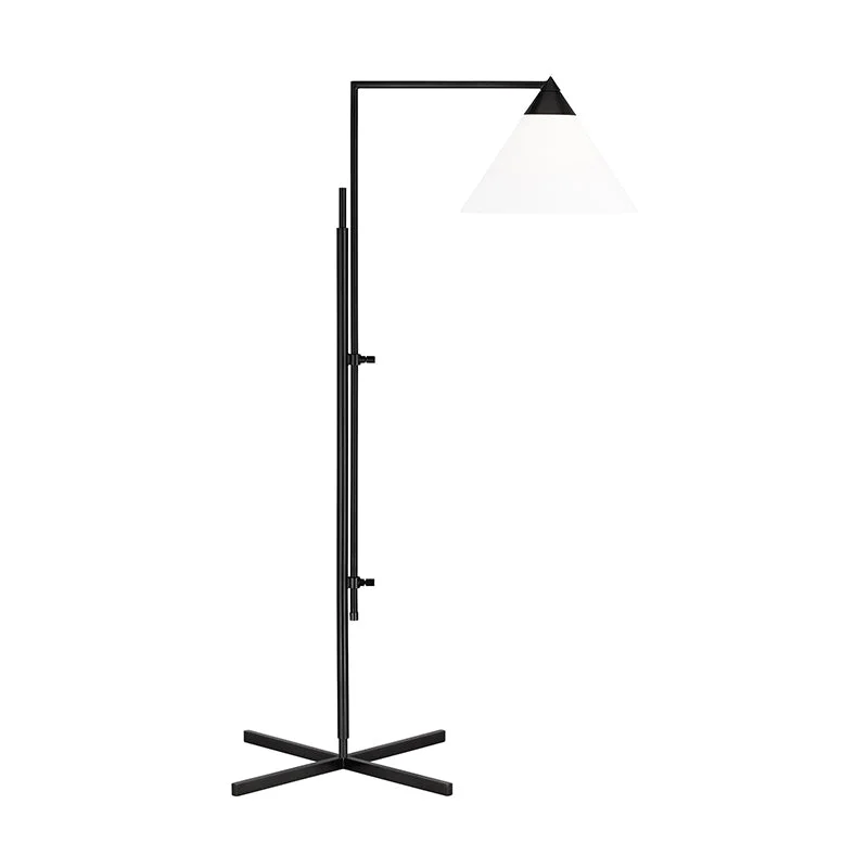 Metal Floor Lamp with a Matte Black Finish for a Sleek LookGeneration KT1301 Franklin 1-lt 43" Tall LED Floor Lamp Metal Floor Lamp with a Matte Black Finish for a Sleek LookGeneration KT1301 Franklin 1-lt 43" Tall LED Floor Lamp