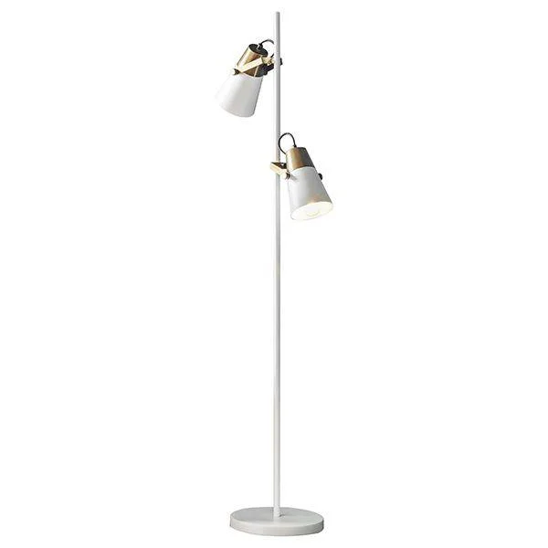 Marble Base Floor Lamp for a Touch of LuxuryGerik 2lt Floor Lamp White