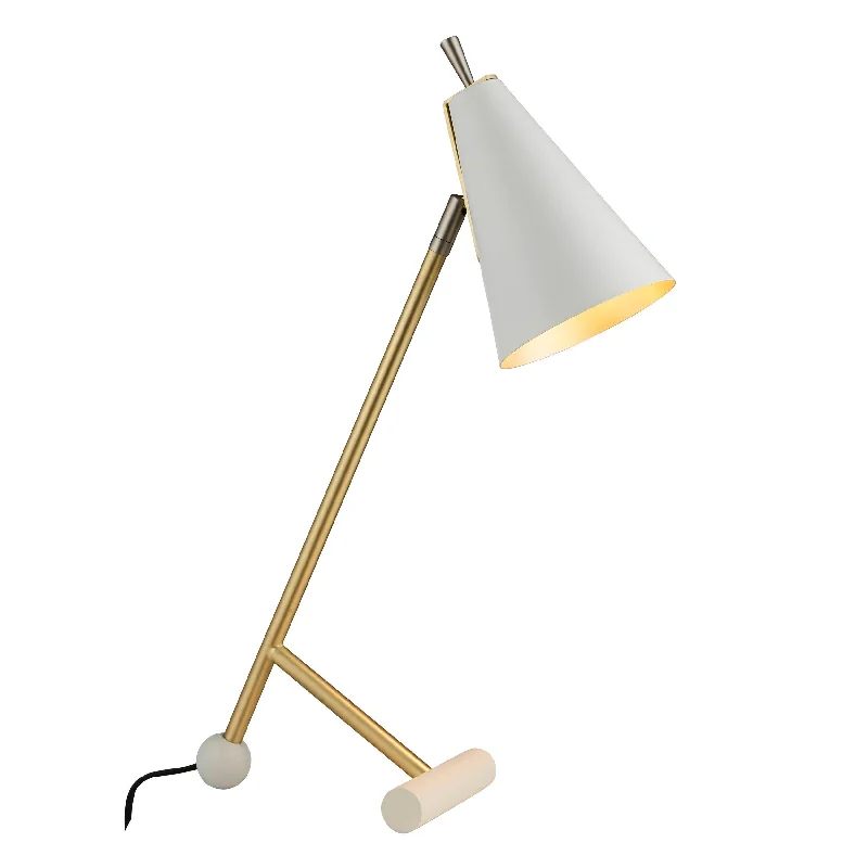 Marble Base Floor Lamp for a Touch of LuxuryHarlesden White & Brass Modern Industrial Table Lamp Marble Base Floor Lamp for a Touch of LuxuryHarlesden White & Brass Modern Industrial Table Lamp