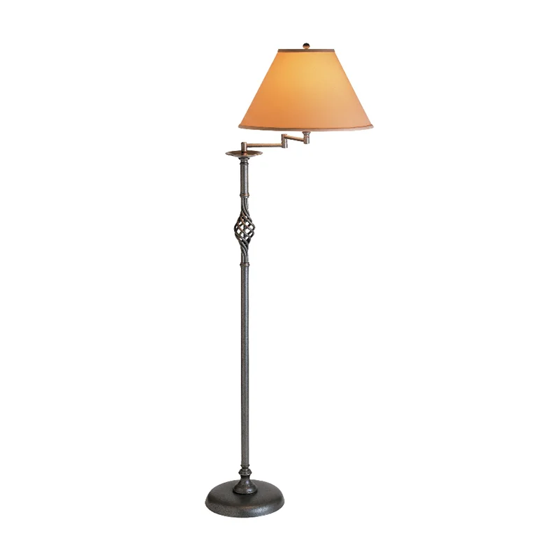 Wood Floor Lamp with Natural Grain for a Warm and Organic FeelHubbardton Forge 242160 Twist Basket Swing Arm 1-lt 60" Tall Floor Lamp Wood Floor Lamp with Natural Grain for a Warm and Organic FeelHubbardton Forge 242160 Twist Basket Swing Arm 1-lt 60" Tall Floor Lamp