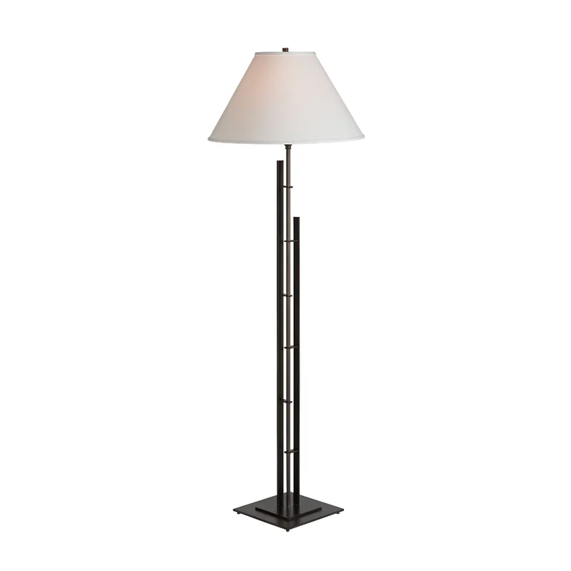 Industrial Style Floor Lamp with Exposed Bulbs for Loft ApartmentsHubbardton Forge 248421 Metra Double 1-lt 57" Tall Floor Lamp Industrial Style Floor Lamp with Exposed Bulbs for Loft ApartmentsHubbardton Forge 248421 Metra Double 1-lt 57" Tall Floor Lamp