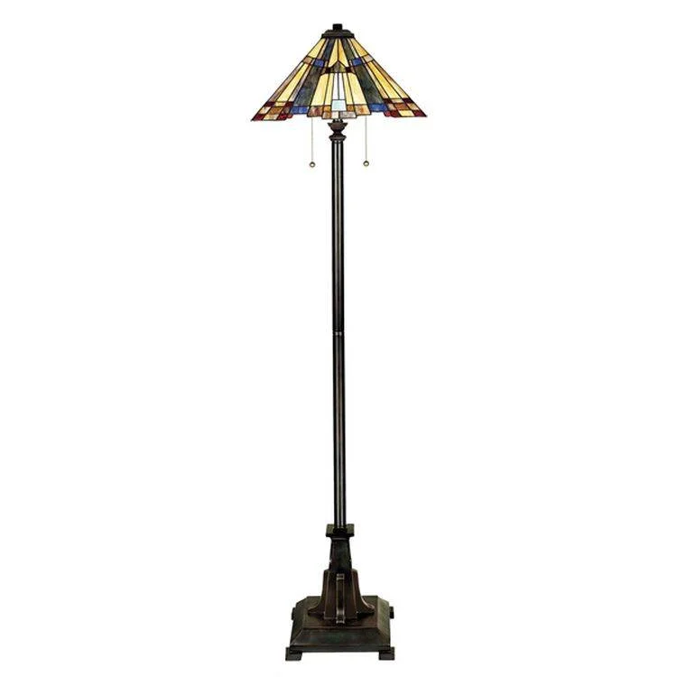 Rustic Farmhouse Style Floor Lamp for Cozy BedroomsInglenook Floor Lamp Bronze
