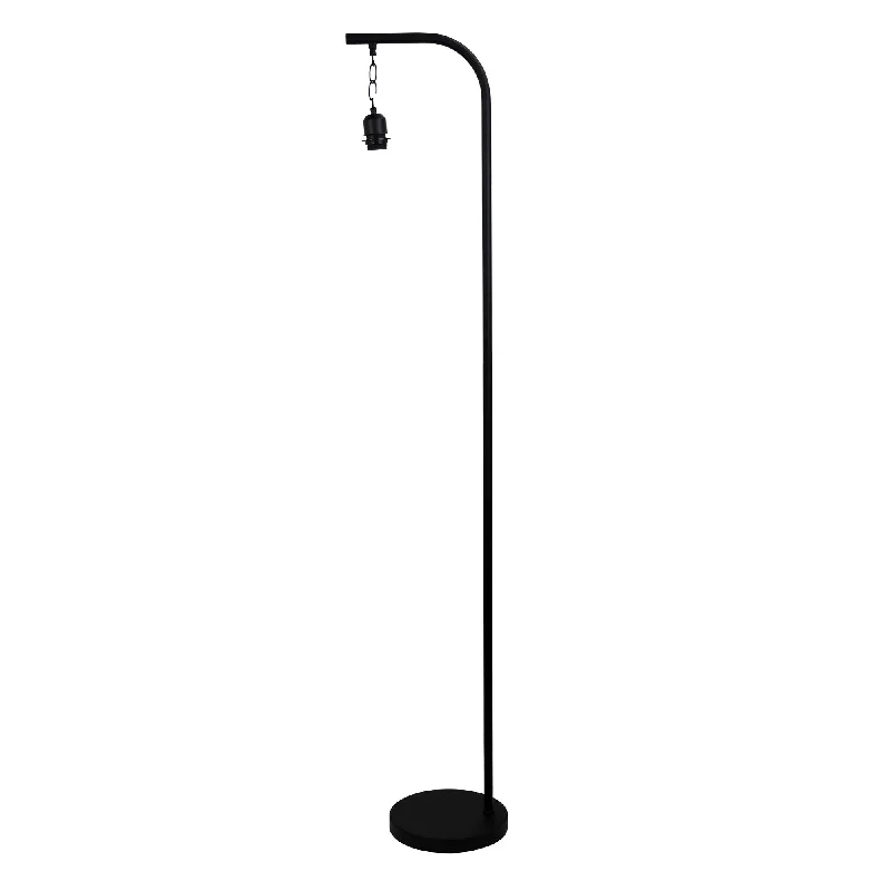 Wood Floor Lamp with Natural Grain for a Warm and Organic FeelJess 1 Light Floor Lamp Base Black - OL93773BK Wood Floor Lamp with Natural Grain for a Warm and Organic FeelJess 1 Light Floor Lamp Base Black - OL93773BK