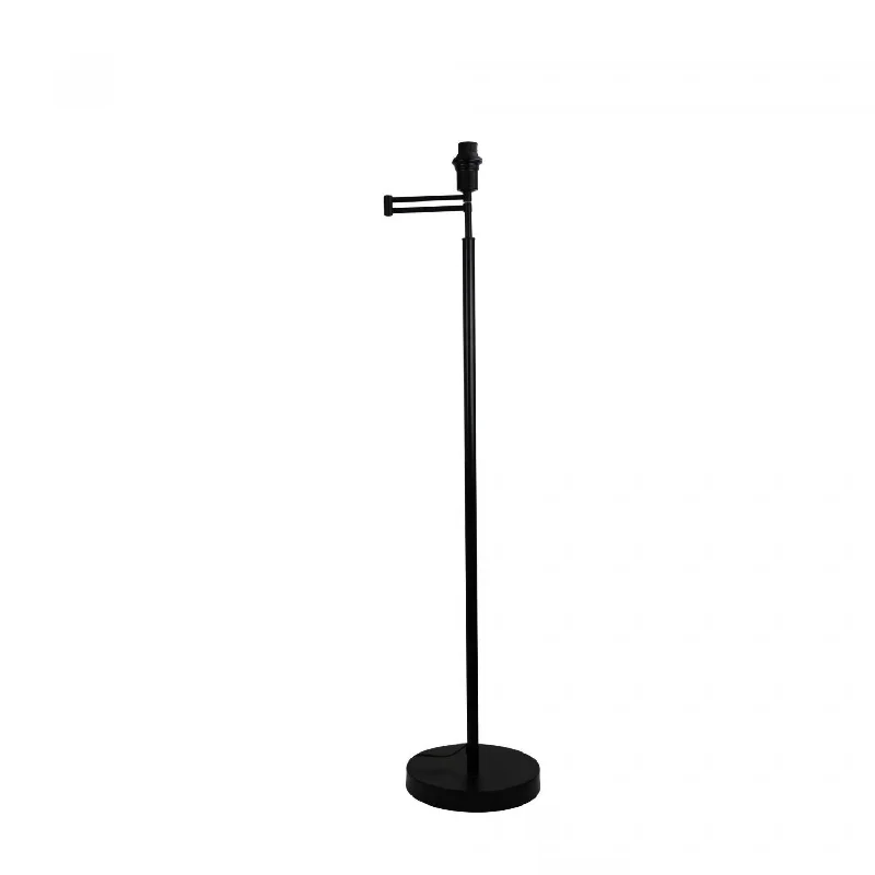 Victorian Style Floor Lamp for Traditional and Elegant InteriorsKingston 1 Light Floor Lamp Swing Arm Base Black - SL91313BK Victorian Style Floor Lamp for Traditional and Elegant InteriorsKingston 1 Light Floor Lamp Swing Arm Base Black - SL91313BK