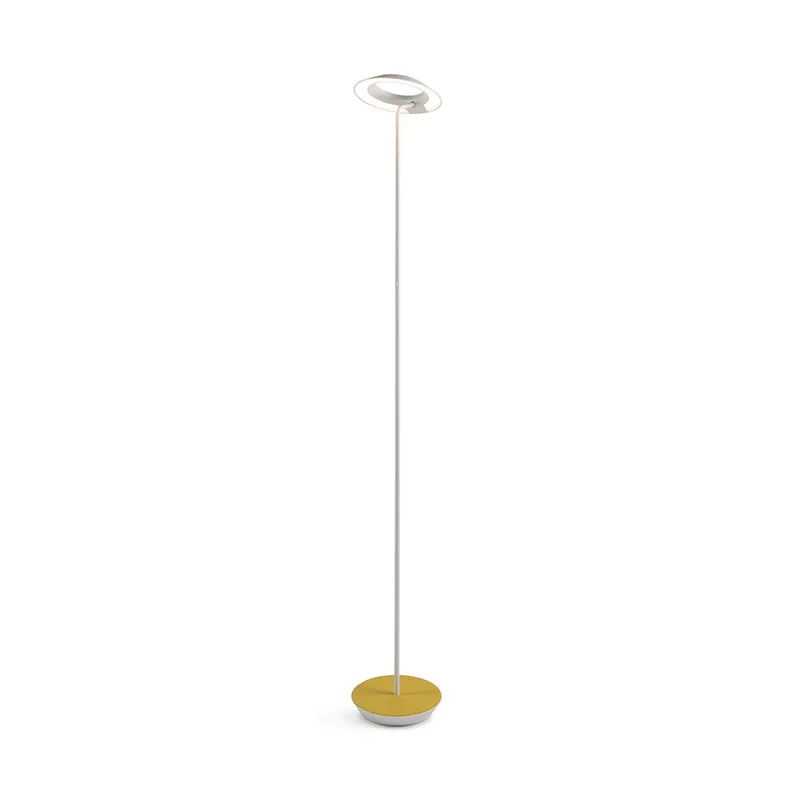 Fabric Floor Lamp with a Linen Shade for a Relaxed AestheticKoncept RYO-SW-MWT Royyo LED Floor Lamp, Matte White Body Fabric Floor Lamp with a Linen Shade for a Relaxed AestheticKoncept RYO-SW-MWT Royyo LED Floor Lamp, Matte White Body