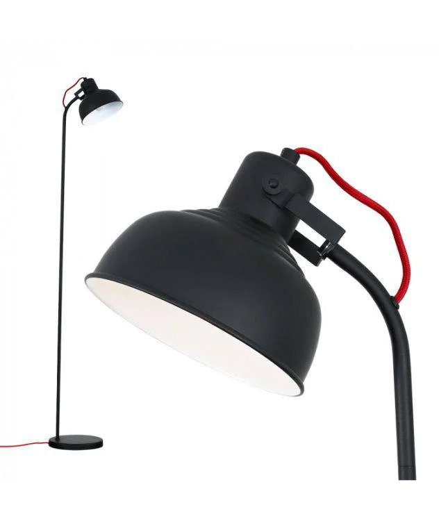USB Charging Port Floor Lamp for Convenient Device ChargingMarley Matt Black Curved Floor Lamp Red Flex USB Charging Port Floor Lamp for Convenient Device ChargingMarley Matt Black Curved Floor Lamp Red Flex