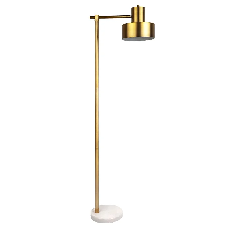Modern Minimalist Floor Lamp for Contemporary Living RoomsMarlin Floor Lamp - Gold Modern Minimalist Floor Lamp for Contemporary Living RoomsMarlin Floor Lamp - Gold