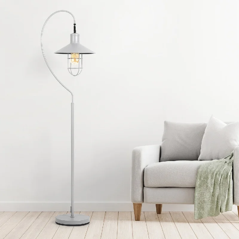 Wood Floor Lamp with Natural Grain for a Warm and Organic FeelModern Floor Lamp - Gray Wood Floor Lamp with Natural Grain for a Warm and Organic FeelModern Floor Lamp - Gray