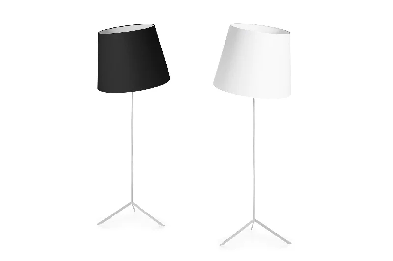Glass Floor Lamp with Frosted Shades for Soft Diffused LightMoooi Double Shade Floor Lamp Glass Floor Lamp with Frosted Shades for Soft Diffused LightMoooi Double Shade Floor Lamp