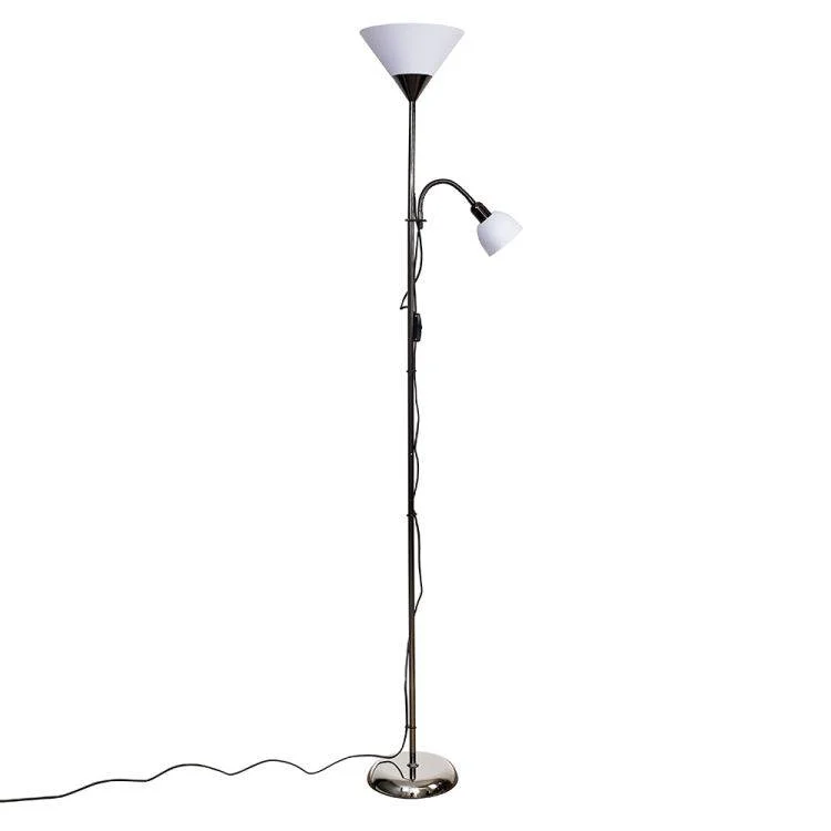 Dimmable Floor Lamp for Adjustable Lighting AmbianceMozz Black Chrome Mother & Child Floor Lamp Dimmable Floor Lamp for Adjustable Lighting AmbianceMozz Black Chrome Mother & Child Floor Lamp