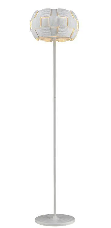 Metal Floor Lamp with a Matte Black Finish for a Sleek LookRUSSELL Brigitte Floor Lamp White Metal Floor Lamp with a Matte Black Finish for a Sleek LookRUSSELL Brigitte Floor Lamp White