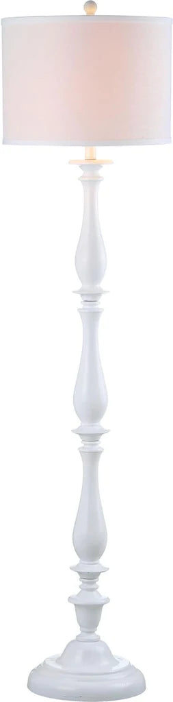 Way Switch Floor Lamp for Multiple Light Intensity LevelsSafavieh Bessie 62-Inch H Candlestick Floor Lamp - White Way Switch Floor Lamp for Multiple Light Intensity LevelsSafavieh Bessie 62-Inch H Candlestick Floor Lamp - White