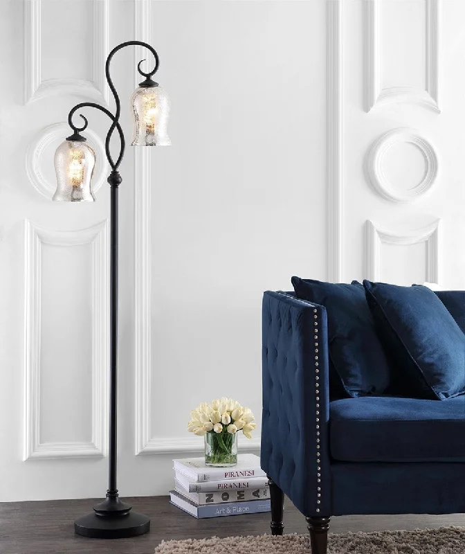 Way Switch Floor Lamp for Multiple Light Intensity LevelsSafavieh Claudia Floor Lamp - Black Way Switch Floor Lamp for Multiple Light Intensity LevelsSafavieh Claudia Floor Lamp - Black