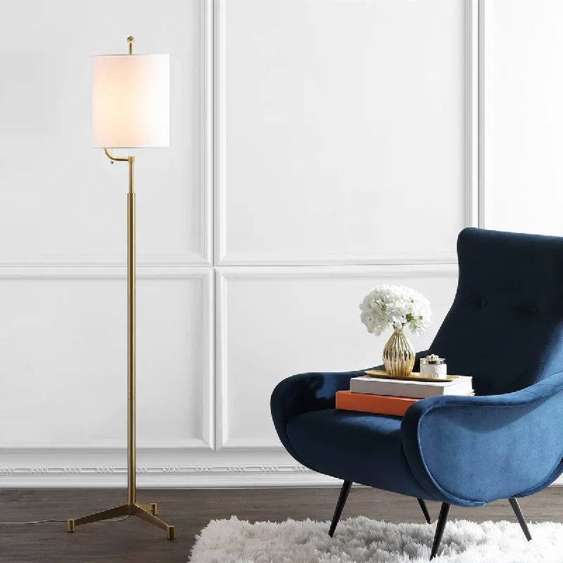 Bohemian Inspired Floor Lamp for Eclectic Home DecorSafavieh Ezekiel Floor Lamp - Brass Gold Bohemian Inspired Floor Lamp for Eclectic Home DecorSafavieh Ezekiel Floor Lamp - Brass Gold