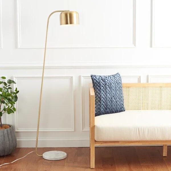 Bohemian Inspired Floor Lamp for Eclectic Home DecorSafavieh Foley Floor Lamp - Brass Bohemian Inspired Floor Lamp for Eclectic Home DecorSafavieh Foley Floor Lamp - Brass