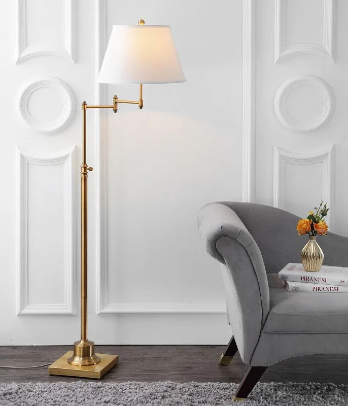 Adjustable Height Floor Lamp for Versatile Lighting NeedsSafavieh Ingram 68.5 -Inch H Adjustable Swivel Floor Lamp - Gold Adjustable Height Floor Lamp for Versatile Lighting NeedsSafavieh Ingram 68.5 -Inch H Adjustable Swivel Floor Lamp - Gold