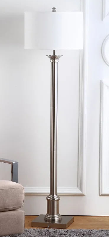 Bohemian Inspired Floor Lamp for Eclectic Home DecorSafavieh Livia 60-Inch H Floor Lamp - Nickel Bohemian Inspired Floor Lamp for Eclectic Home DecorSafavieh Livia 60-Inch H Floor Lamp - Nickel