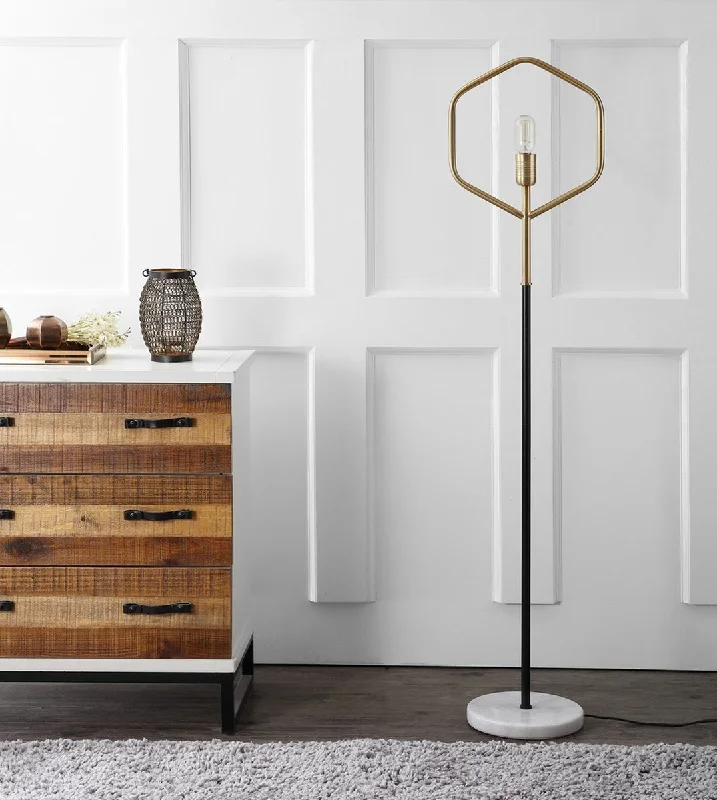 Modern Minimalist Floor Lamp for Contemporary Living RoomsSafavieh Mave Floor Lamp - Gold Modern Minimalist Floor Lamp for Contemporary Living RoomsSafavieh Mave Floor Lamp - Gold