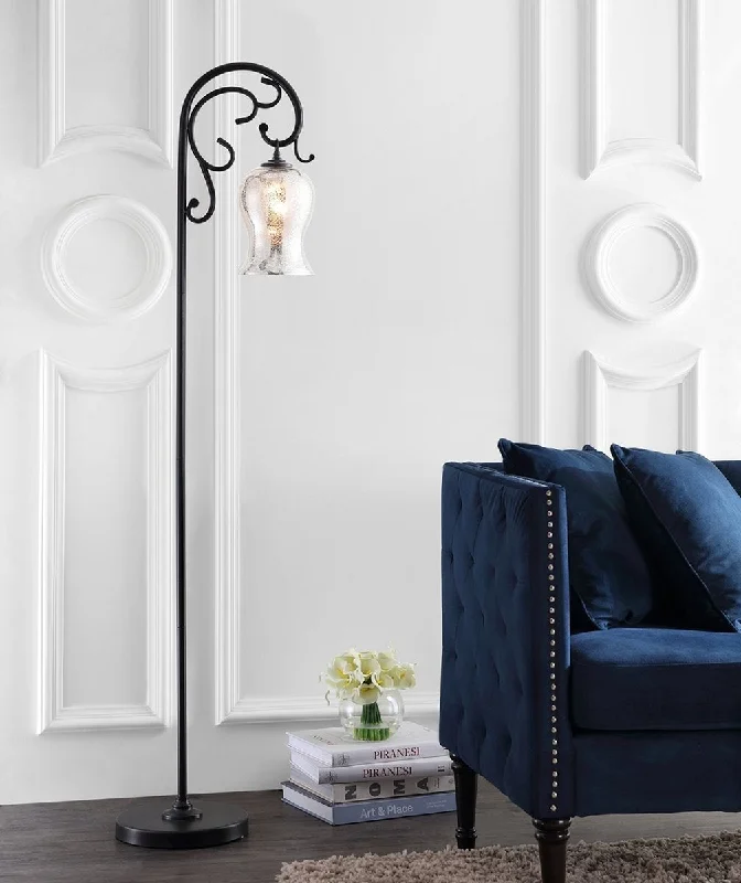 Metal Floor Lamp with a Matte Black Finish for a Sleek LookSafavieh Meridia Floor Lamp - Black Metal Floor Lamp with a Matte Black Finish for a Sleek LookSafavieh Meridia Floor Lamp - Black